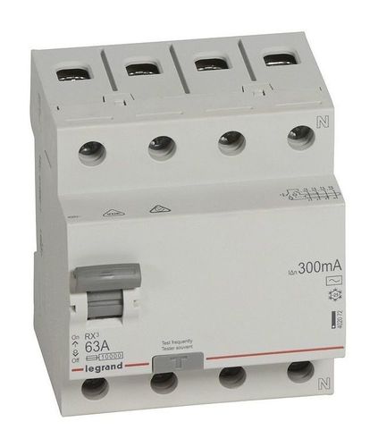 УЗО Legrand RX3 4P 63А 300мА (AC)