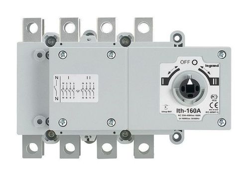 Реверсивный рубильник Legrand DCX-M 160А 4P, фронтальное исполнение